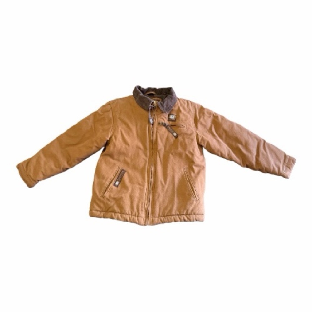 Canada Workwear Canvas Jacket with Zip Chest Pocket - Tan